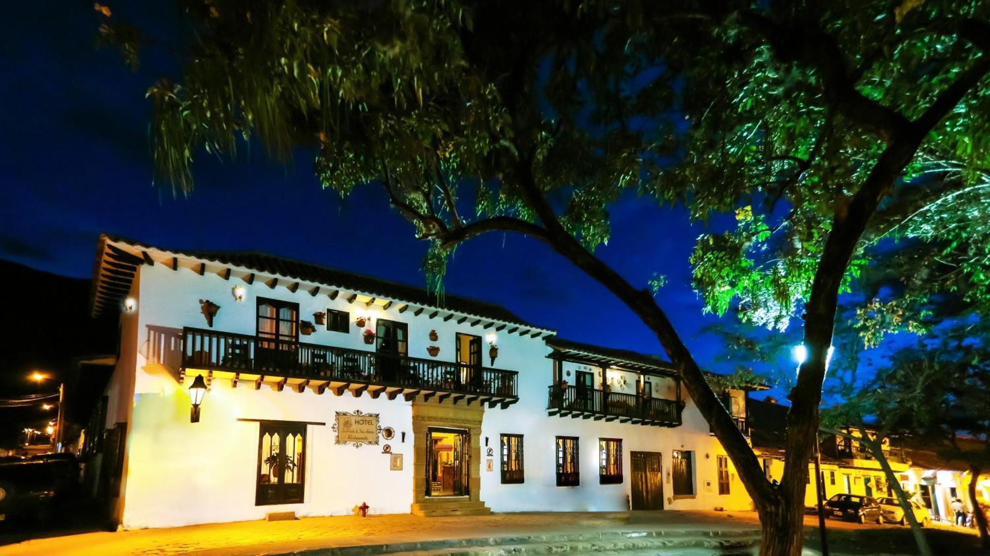 Hotel La Posada De San Antonio Вилья-де-Лейва Экстерьер фото