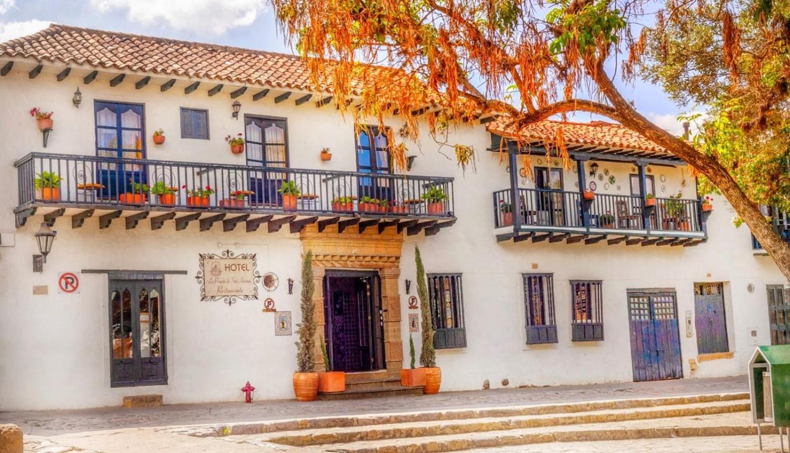 Hotel La Posada De San Antonio Вилья-де-Лейва Экстерьер фото